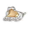 304 Stainless Steel Pendants STAS-K311-06PG-2