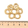 304 Stainless Steel Open Cuff Rings for Women LS-RJEW-U060-04B-G-3