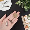 304 Stainless Steel Bayonet Clasps STAS-UN0001-88E-4