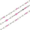 Brass Dapped Chains AJEW-Q153-02P-12-1