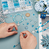 DIY Snowflake Alloy Dangle Earrings Making Kit DIY-PH0022-67-3