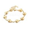 304 Stainless Steel Link Chain Bracelets for Women BJEW-U021-08G-02-5
