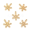 Ion Plating(IP) 201 Stainless Steel Pendants STAS-K003-13G-02-1