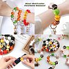 20Pcs 10 Style Sports Theme Food Grade Eco-Friendly Silicone Focal Beads SIL-CJ0001-13-7