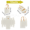 Foldable Paper Drawer Boxes CON-WH0087-31A-2