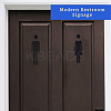Acrylic TOILET Sign Stickers DIY-WH0569-66A-02-7
