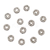 Brass Grade A Crystal Rhinestone Spacer Beads RB-A006-6MM-N-2