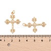 Brass Micro Pave Cubic Zirconia Pendants KK-L223-007G-3