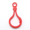 Bulb Shaped Plastic Lobster Keychain Clasp Findings KEYC-A022-M-2