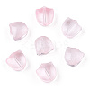 Spray Painted Transparent Glass Beads X-GLAA-T022-26-A01-1