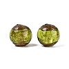 Handmade Gold Sand Lampwork Beads LAMP-N045-01C-06-1