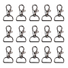 Zinc Alloy Swivel D Rings Lobster Claw Clasps X1-E341-8-B-1