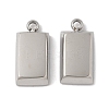 304 Stainless Steel Pendants STAS-L022-135P-1