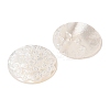 Natural White Shell Cabochons SSHEL-C012-12-2