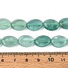 Natural Green Fluorite Beads Strands G-T142-62-5