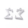 Tarnish Resistant 304 Stainless Steel Charms LS-STAS-K215-21P-2