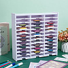 2 Sets 36 Grids PVC Plastic Inkpad Storage Holder ODIS-UN0001-15B-2