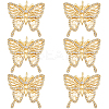 10Pcs Brass Micro Pave Cubic Zirconia Pendants KK-BBC0016-79-1
