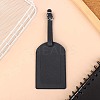 CutHollow 4Pcs PU Leather Luggage Tag OFST-CL0001-01A-03-4