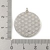 Non-Tarnish 304 Stainless Steel Pendants STAS-I307-566P-3