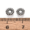 Tibetan Style Alloy Beads TIBEB-T005-05AS-3