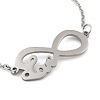 Non-Tarnish Stainless Steel Cable Chain Link Bracelets for Women Men LS-STAS-Z061-01P-06-2