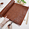 Flower Pattern PVC Leather Fabric DIY-NB0015-59B-3