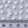 Frosted Colours Glass Beads SEED-S040-04A-09-4