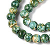 Baking Paint Glass Beads Strands X-DGLA-N016-4mm-07-3