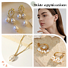30Pcs 2 Colors Natural Cultured Freshwater Pearl Rice Charms PALLOY-AR00041-5