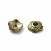 Ion Plating(IP) 304 Stainless Steel Bead Caps STAS-N0005-01AB-3