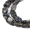 Natural Glaucophane Beads Strands G-C141-C01-03-4