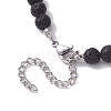 Chakra Gemstone Necklaces NJEW-JN04915-5