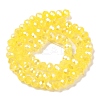 Baking Electroplate Glass Beads Strands X-DGLA-A039-J10mm-B23-2