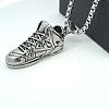 Stainless Steel Sports Shoe Pendant Necklaces for Men PX8427-1