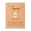 Twelve Constellations Pendants Necklaces PW-WG2D875-12-1