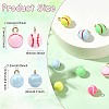 8Pcs 8 Styles Electroplate Alloy Charms FIND-CJ0005-49-2
