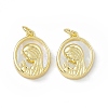 Rack Plating Brass Pendants X-KK-B065-13G-2