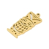 304 Stainless Steel Pendants STAS-U041-03A-G-2