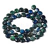 Natural Chrysocolla and Lapis Lazuli Beads Strands X-G-N330-032B-01-2