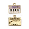 Alloy Enamel Pendants ENAM-CJC0012-018D-2