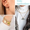 30Pcs 6 Styles Halloween Rack Plating Alloy Enamel Pendants PALLOY-CJ0002-32-7