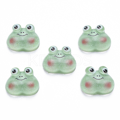 Translucent Resin Decoden Cabochons CRES-N030-018-1