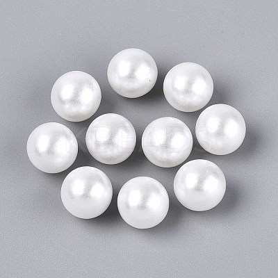 ABS Imitation Pearl Acrylic Beads OACR-S011-14mm-02-1