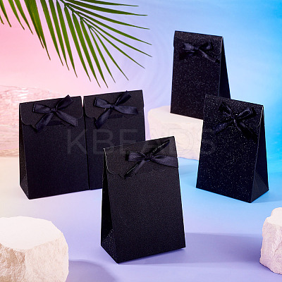 Rectangle Glitter Paper Gift Bags LS-CARB-TAC0002-05F-1