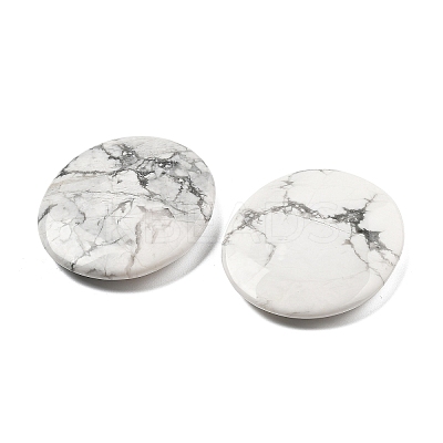 Natural Howlite Cabochons G-A258-01B-1