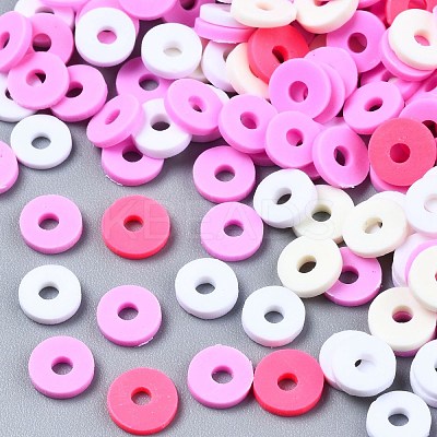 Handmade Polymer Clay Beads CLAY-T019-02B-50-1