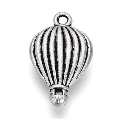 Tibetan Style Alloy Pendants TIBE-S309-42AS-RS-1