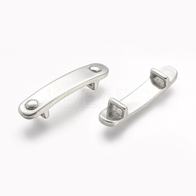 Tarnish Resistant 304 Stainless Steel Slide Charms STAS-L188-43P-1