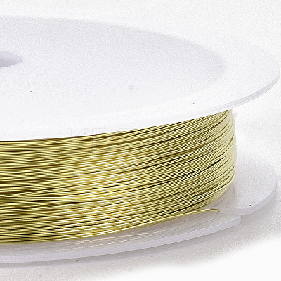 Round Copper Jewelry Wire X-CWIR-S002-0.4mm-02-1
